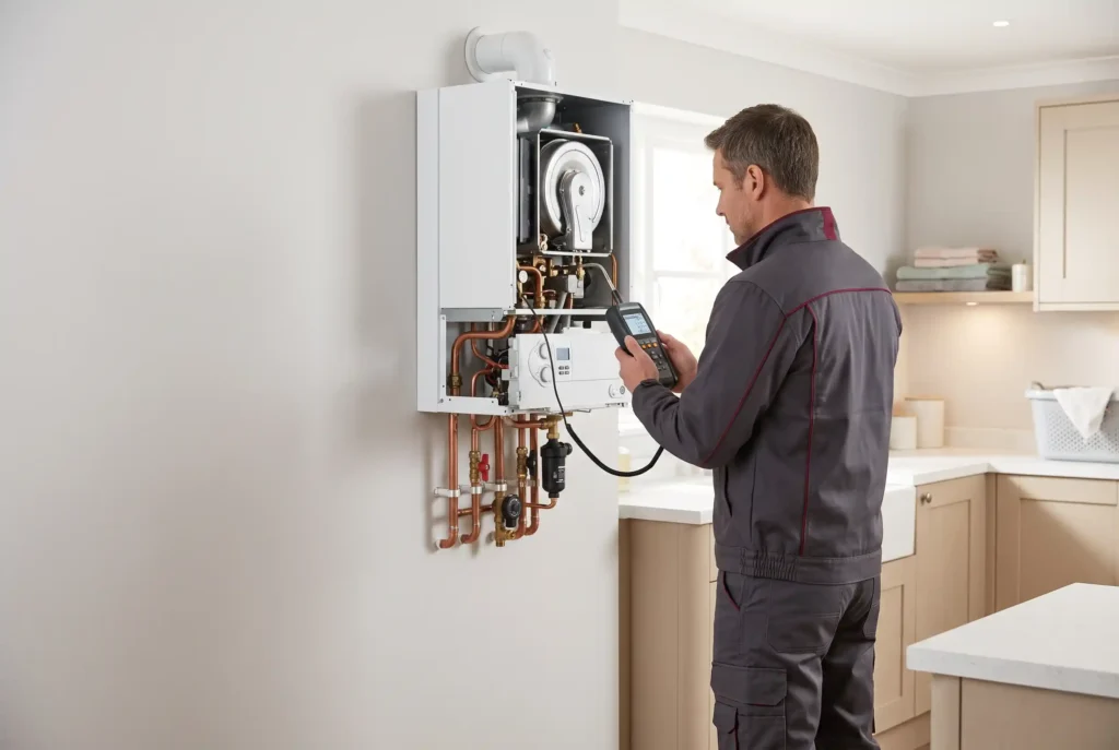 Domestic gas engineer for private homes